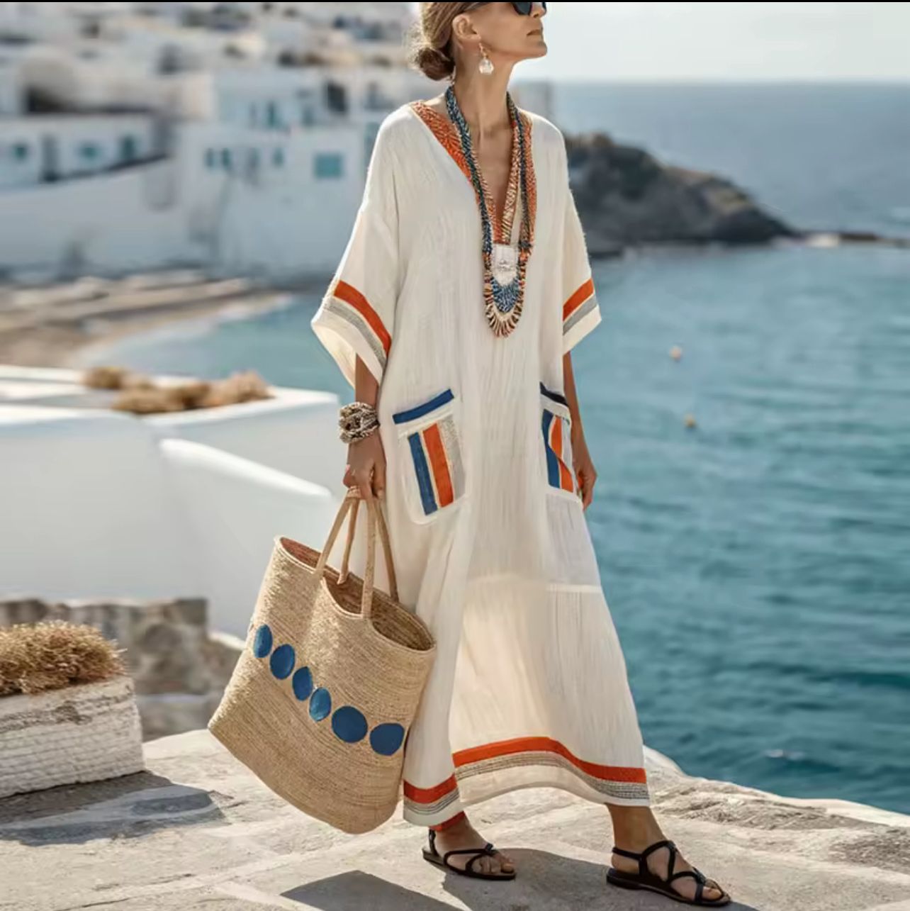 Elegante Mary - Abito lungo da spiaggia per un look estivo alla moda 5