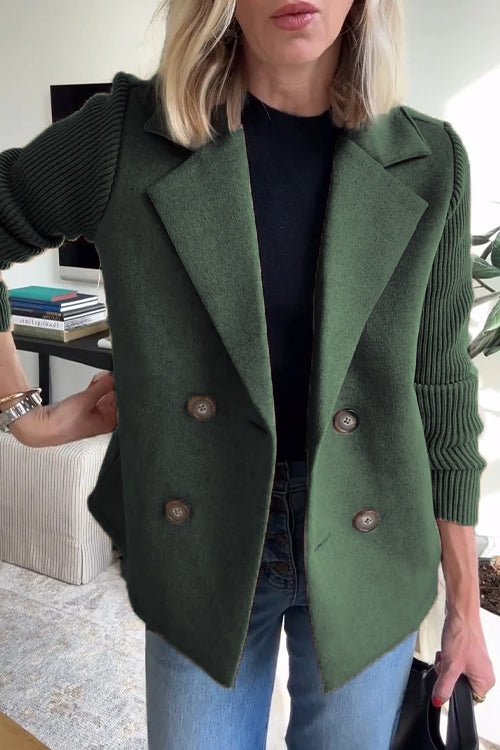 Elegante blazer da donna con maniche a rete 10