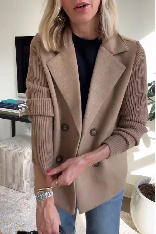 Elegante blazer da donna con maniche a rete 2