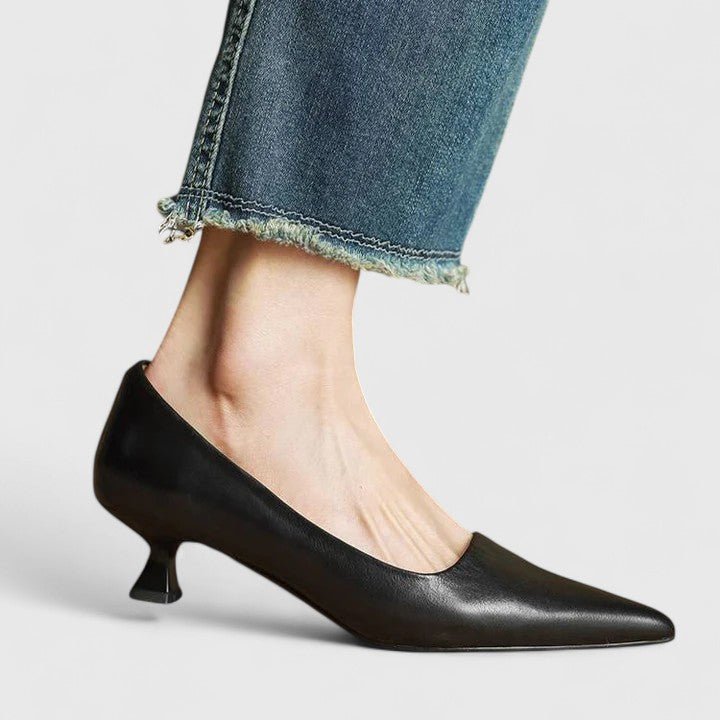 Eleganti Tacchi in Sughero Donna | Punta Affusolata & Comfort Tutto il Giorno