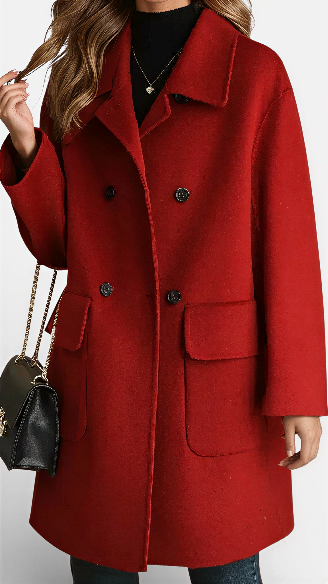 Eliara | Cappotto Doppiopetto Elegante Da Donna 2
