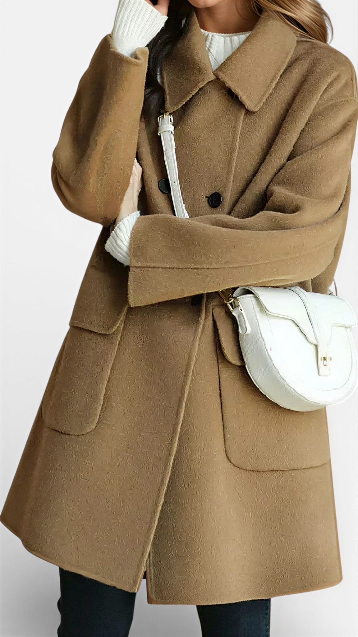 Eliara | Cappotto Doppiopetto Elegante Da Donna 3