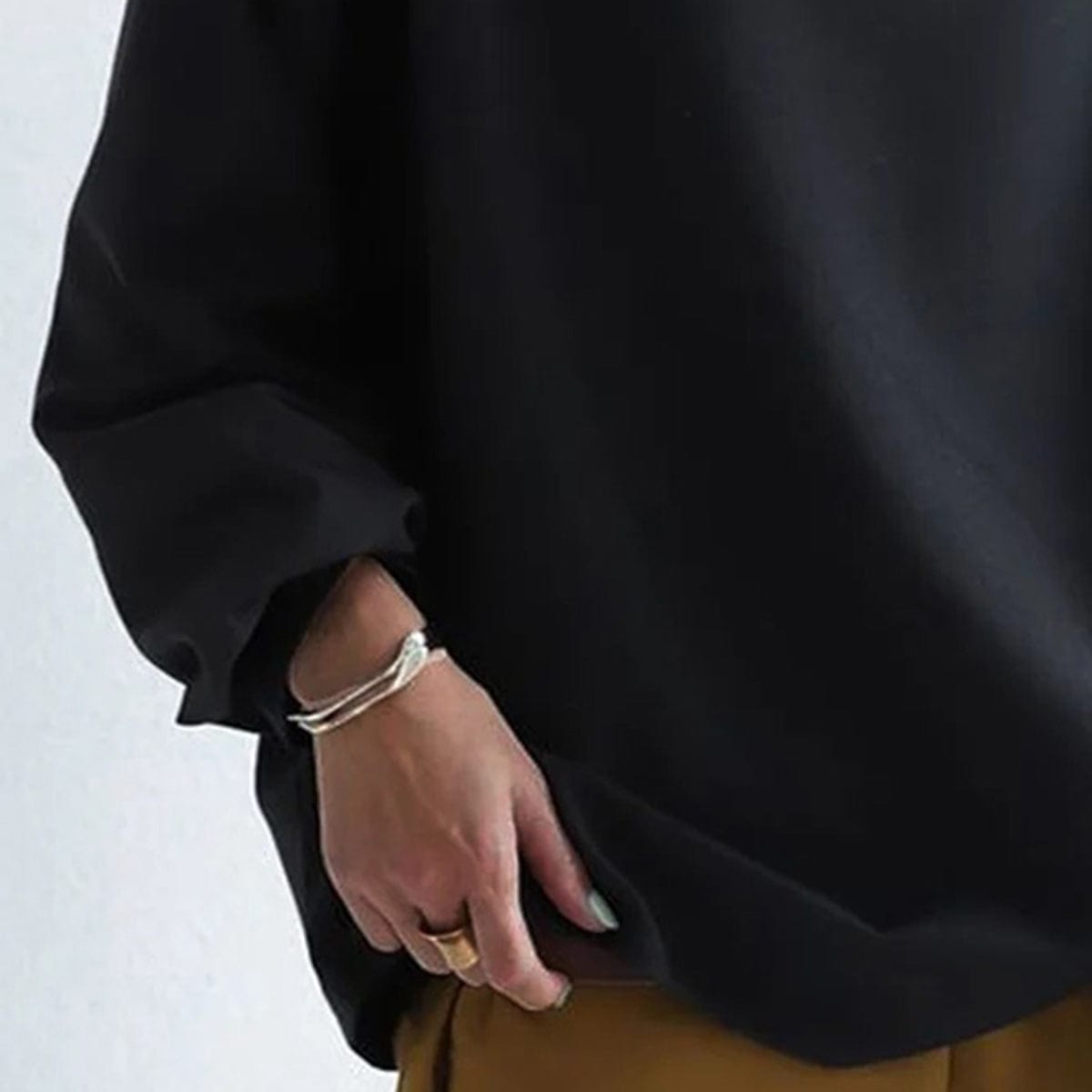 Maniche Lunghe Top Donna | Collo Alto Morbido & Comfort Quotidiano
