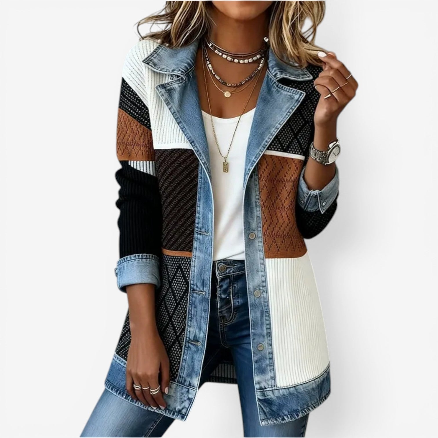 Emilia | Giacca Stile Stratificato 2