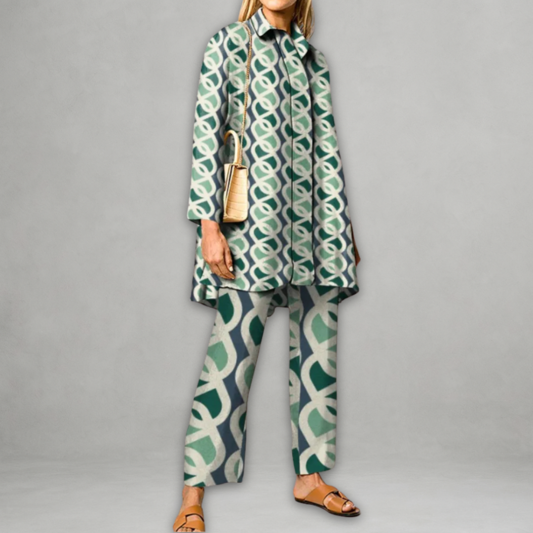 Izabella - Ensemble Geometrico Chic (SET DA DUE PEZZI) 0