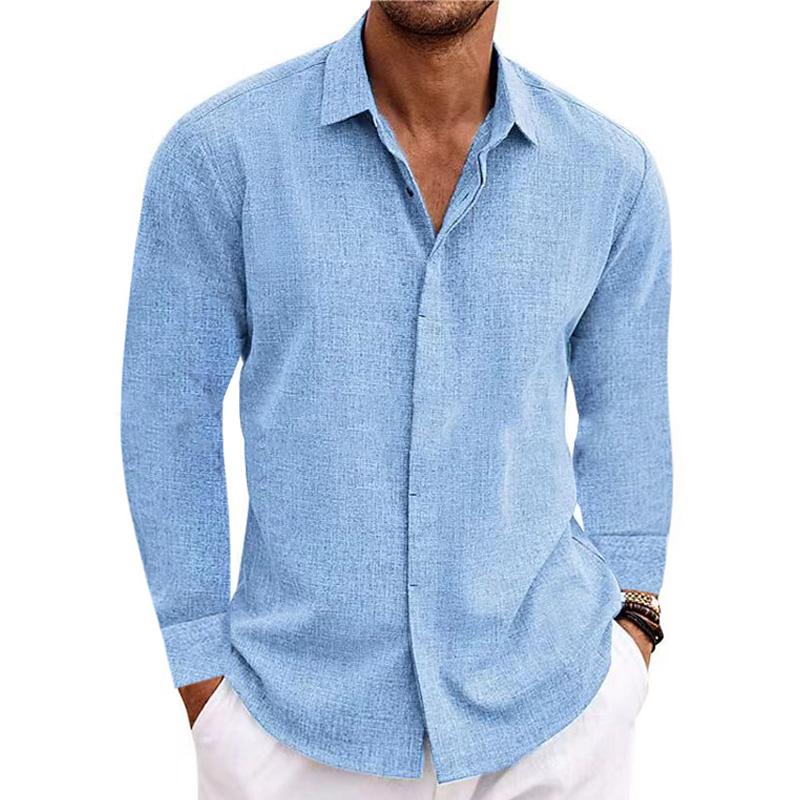 Ernesto - Camicia Di Lino a Maniche Lunghe 1