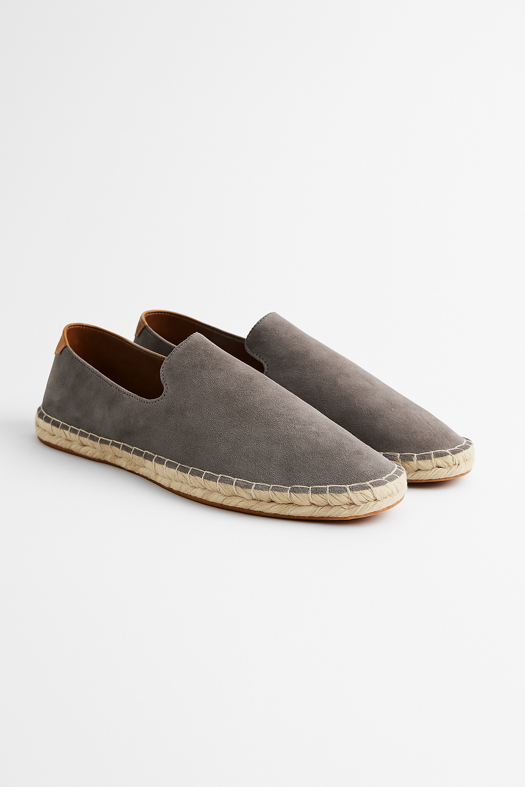 Espadrillas Uomo | Slip-On Estive con Suola in Iuta & Dettaglio Cuoio