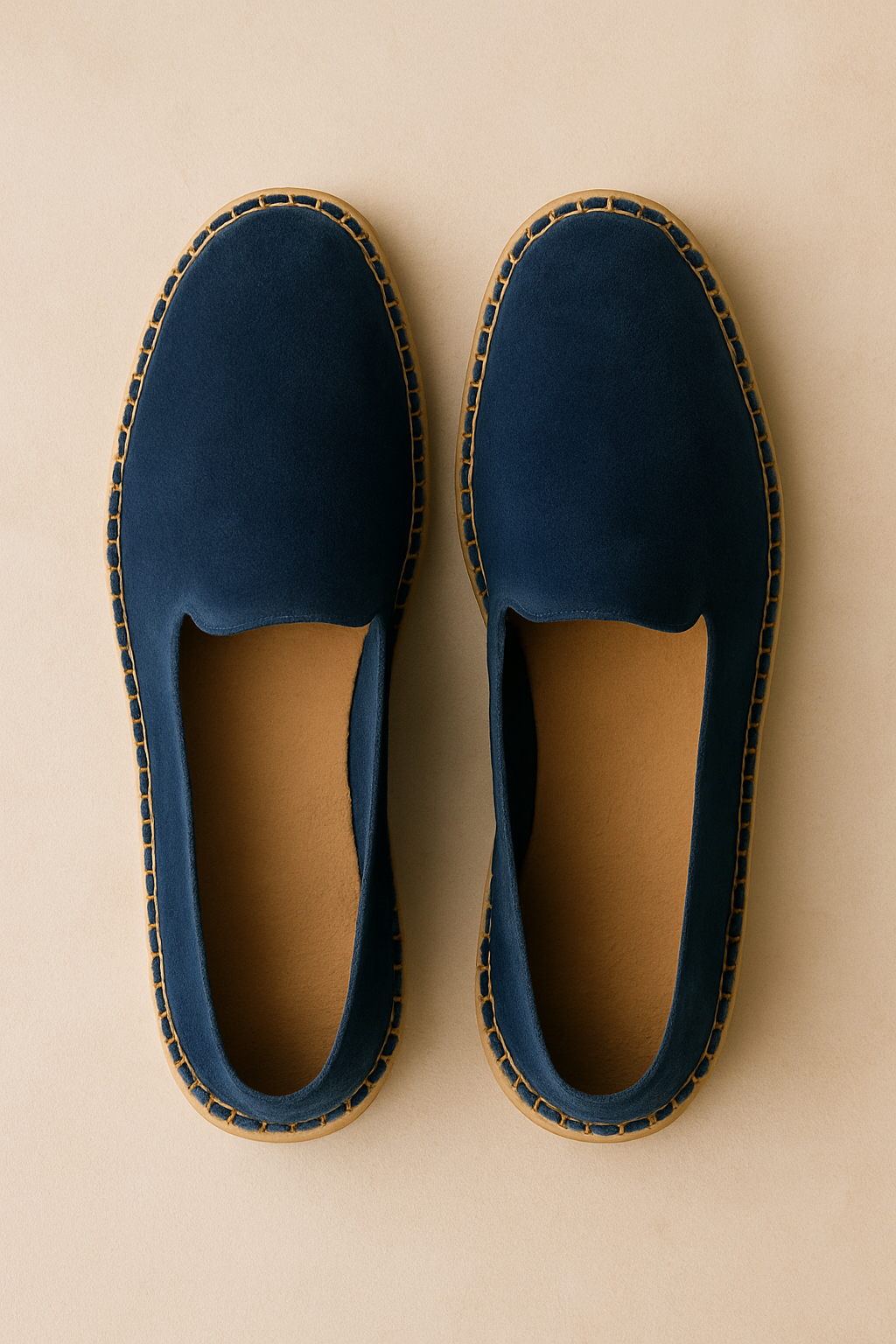 Espadrillas Uomo | Slip-On Estive con Suola in Iuta & Dettaglio Cuoio