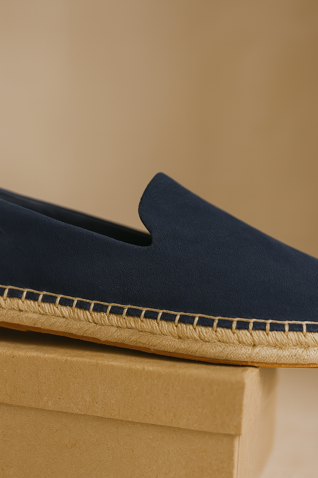 Espadrillas Uomo | Slip-On Estive con Suola in Iuta & Dettaglio Cuoio