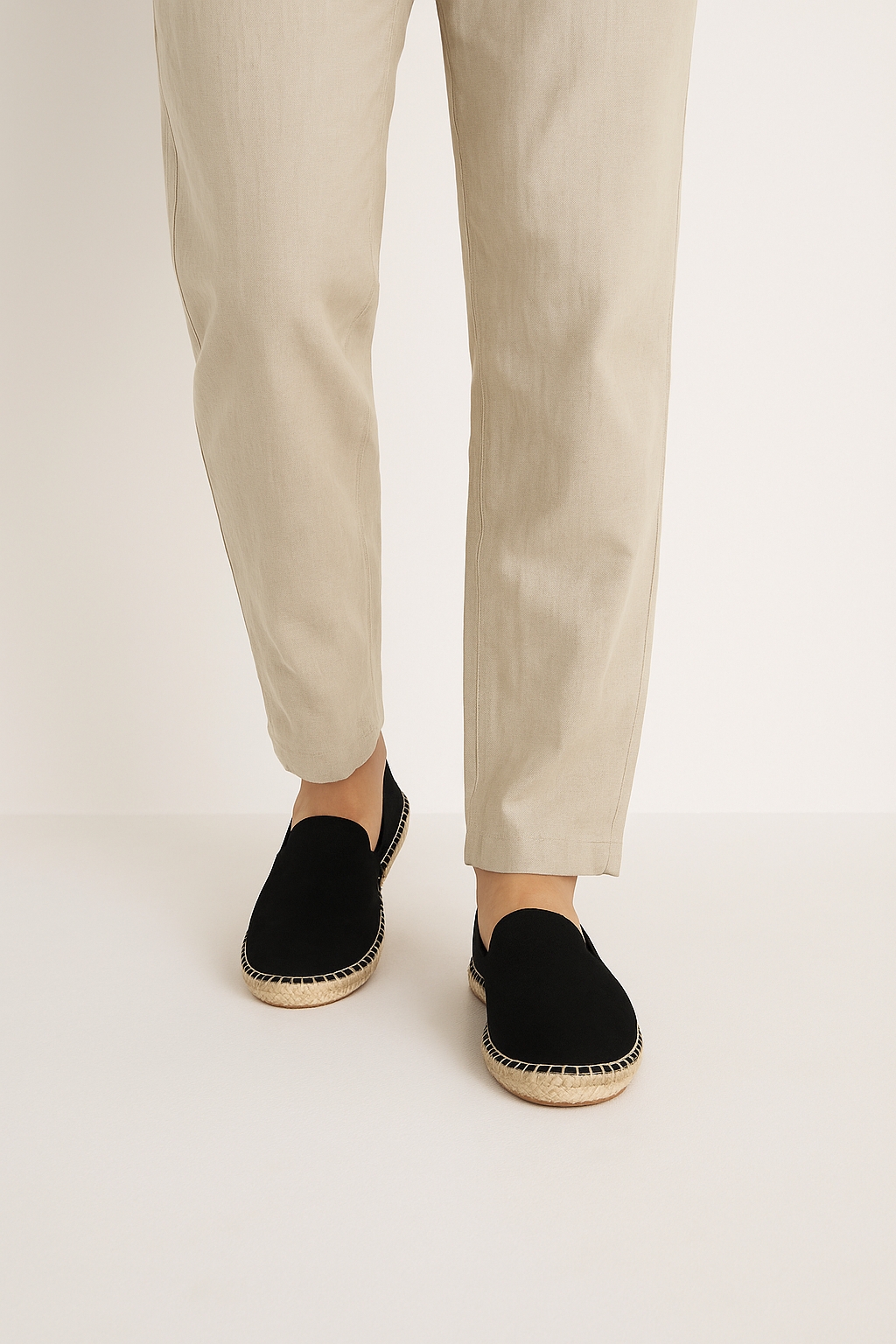 Espadrillas Uomo | Slip-On Estive con Suola in Iuta & Dettaglio Cuoio