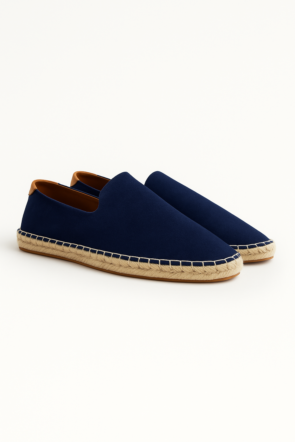 Espadrillas Uomo | Slip-On Estive con Suola in Iuta & Dettaglio Cuoio