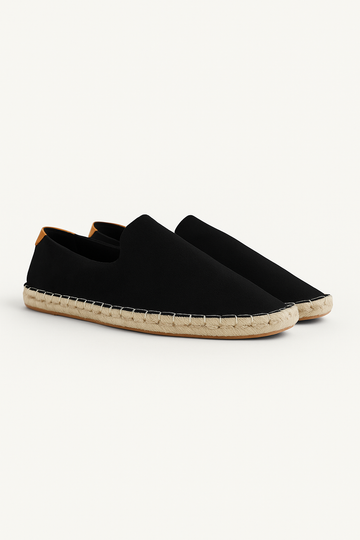 Espadrillas Uomo | Slip-On Estive con Suola in Iuta & Dettaglio Cuoio