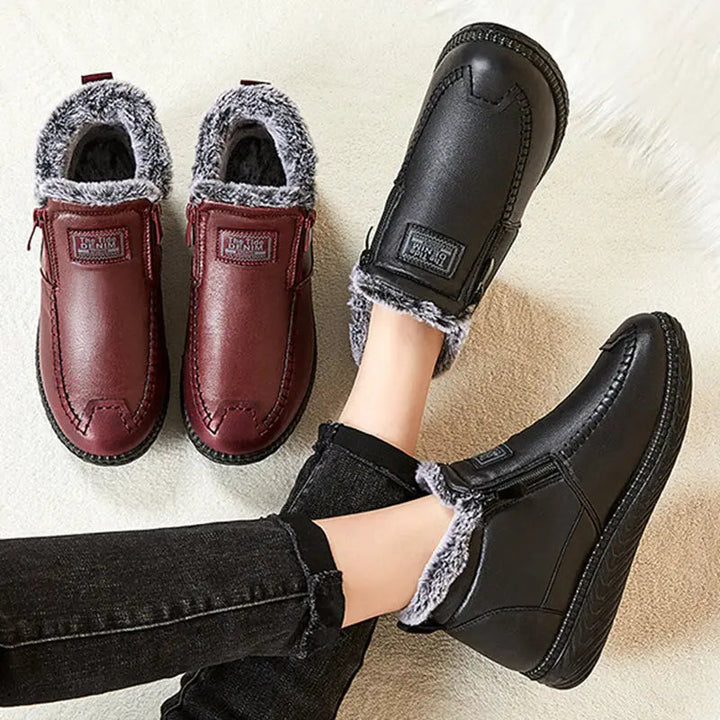 Faux Fur Ankle Boots for Women – Stylish &amp; Warm