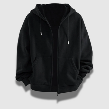 Felpa Uomo | Cappuccio con Full Zip e Tasche