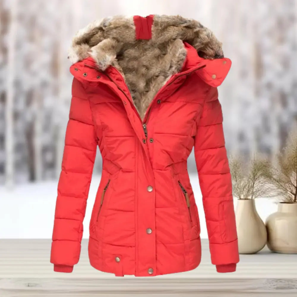 Fitted Down Puffer Jacket for Women – Warm &amp; Stylish Winter Coat 5