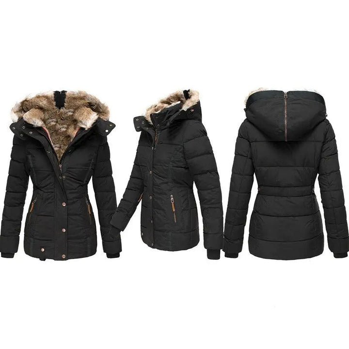 Fitted Down Puffer Jacket for Women – Warm &amp; Stylish Winter Coat 8