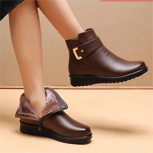 Fleece-Lined Winter Shoes for Women – Stylish &amp; Non-Slip