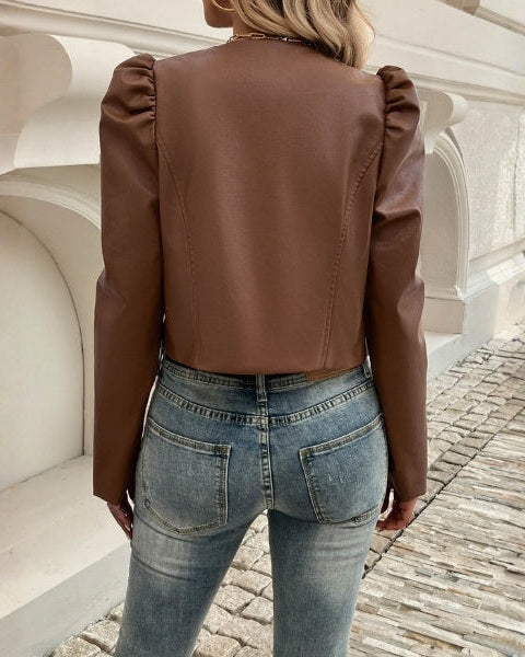 Giacca Donna | Design Corto con Maniche a Sbuffo