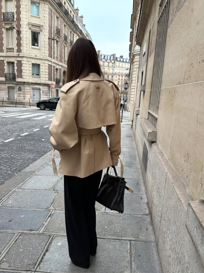 Giacca Donna | Doppiopetto con Cintura Strutturata