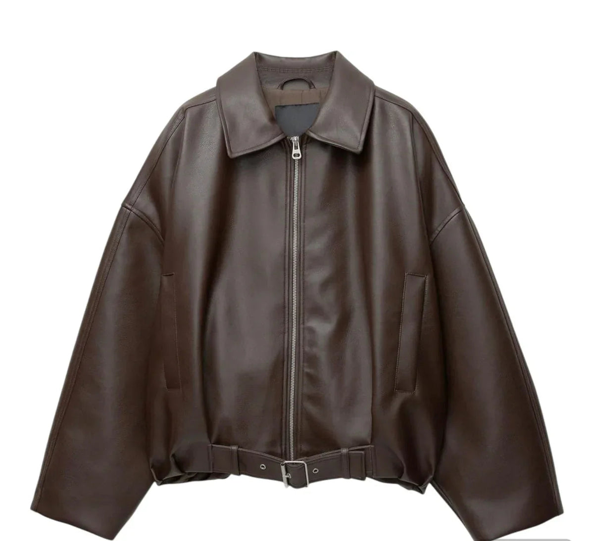 Giacca Donna | Stile Aviatore & Cintura in Vita