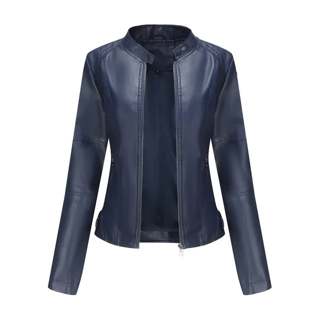 Giacca Donna | Zip e Collo alla Coreana