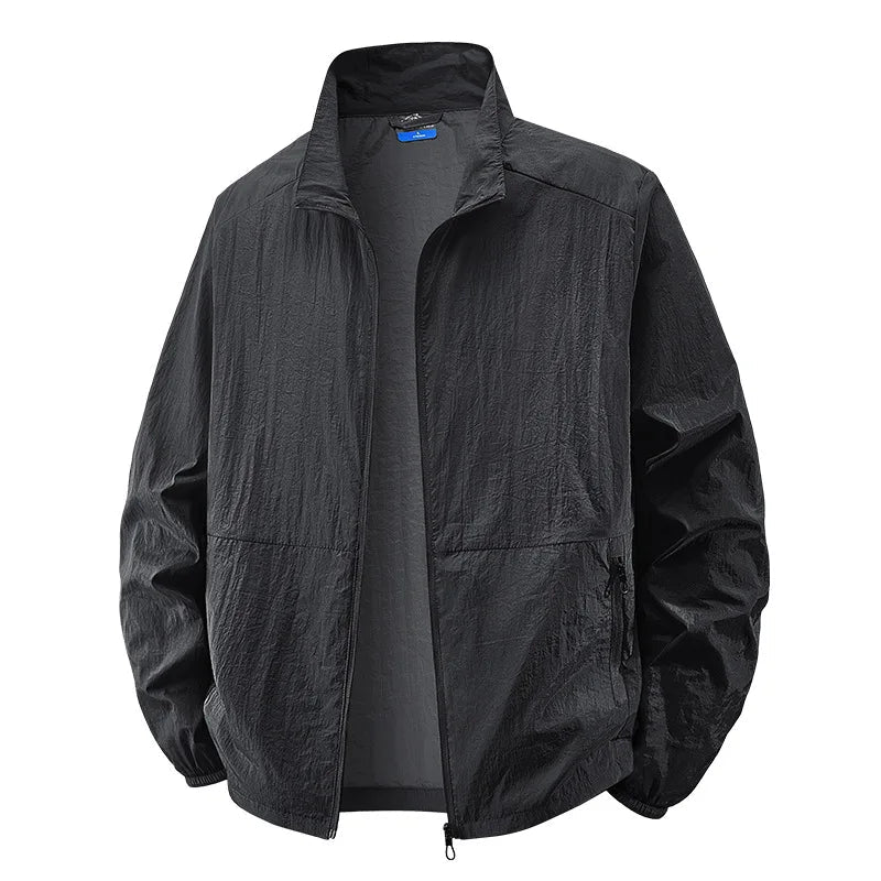 Men's Jacket | Lightweight with Zip & Multiple Pockets