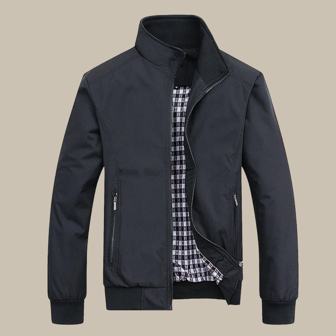 Giacca Uomo | Zip Integrale & Collo Alto