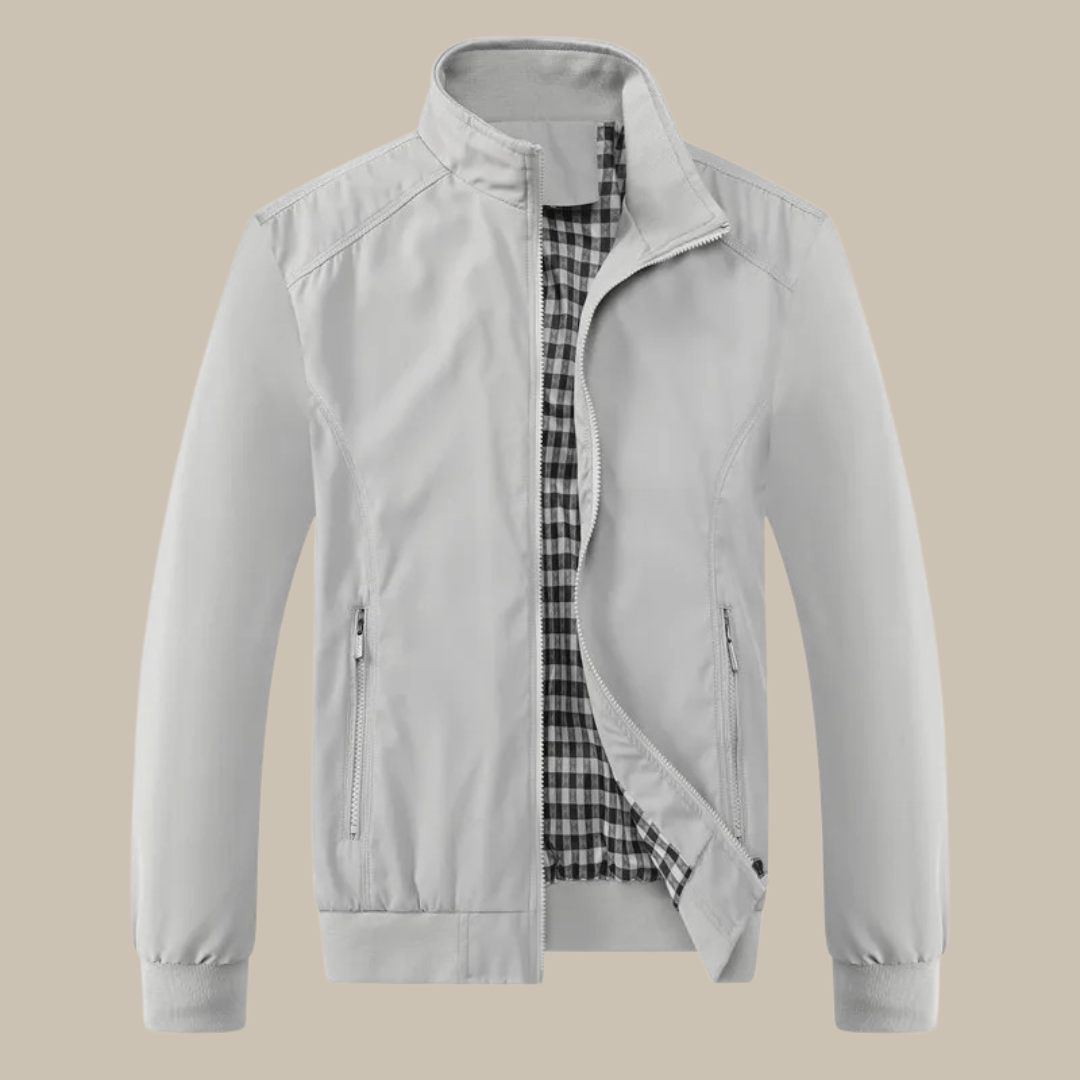Giacca Uomo | Zip Integrale & Collo Alto