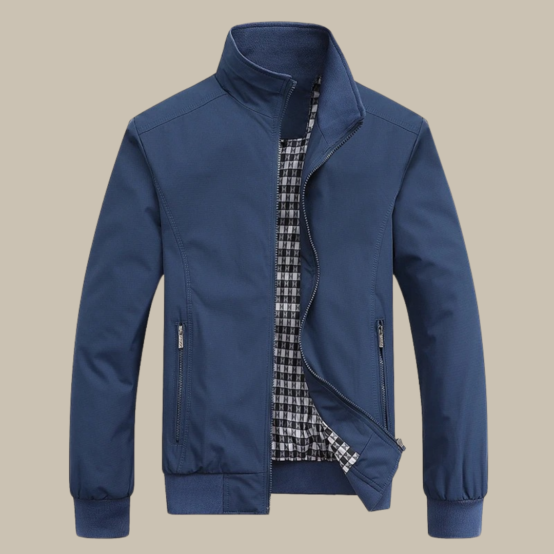 Giacca Uomo | Zip Integrale & Collo Alto
