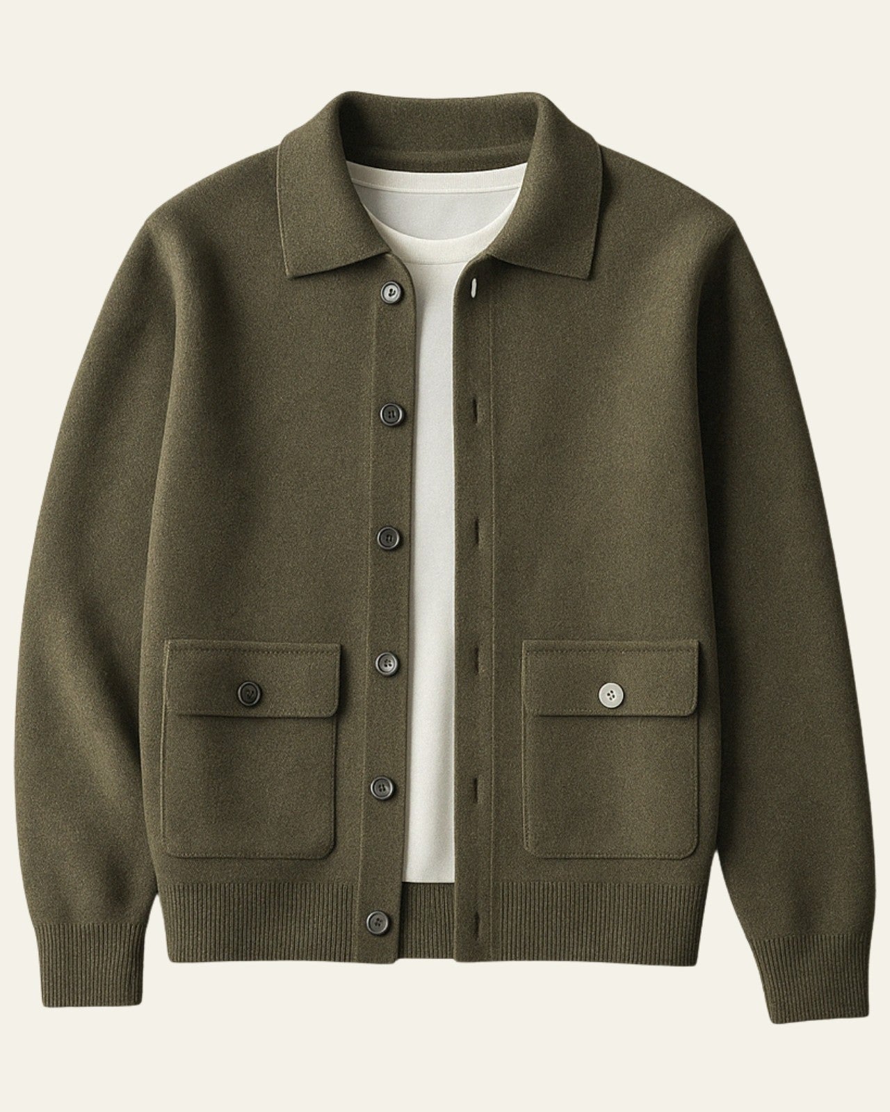 Giacca Uomo in Cashmere di Lusso Morbida Calda Taglio Slim 4