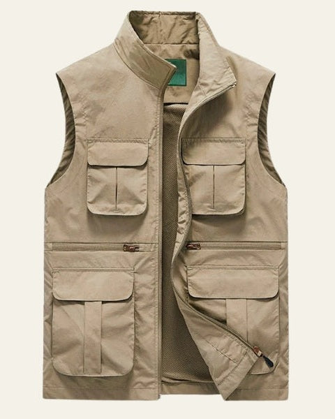 Gilet Estivo Uomo | Multitasche & Leggerezza