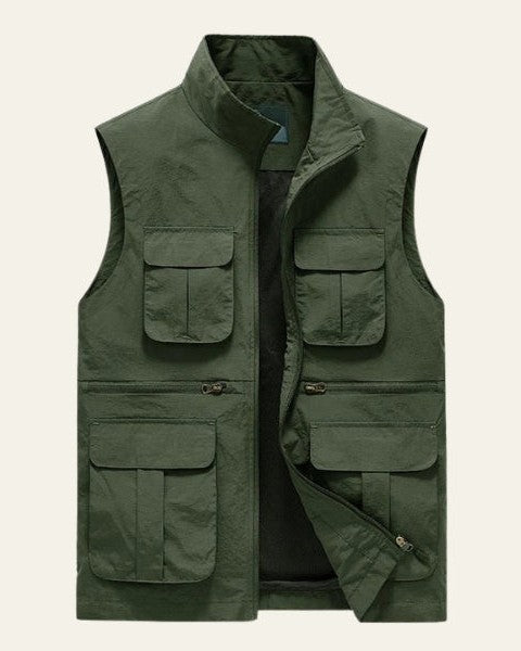 Gilet Estivo Uomo | Multitasche & Leggerezza