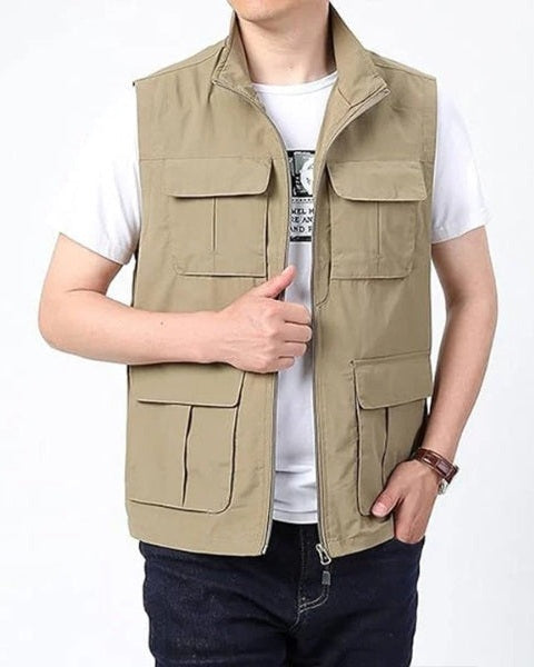 Gilet Estivo Uomo | Multitasche & Leggerezza
