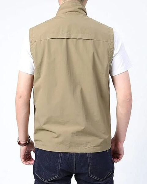 Gilet Estivo Uomo | Multitasche & Leggerezza
