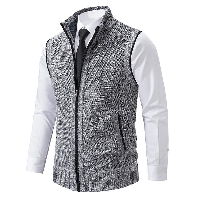 Gilet Uomo | Con Zip e Collo Alto