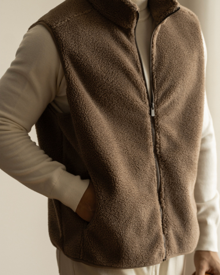 Gilet Uomo | Zip e Calore Senza Maniche