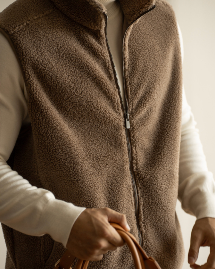 Gilet Uomo | Zip e Calore Senza Maniche