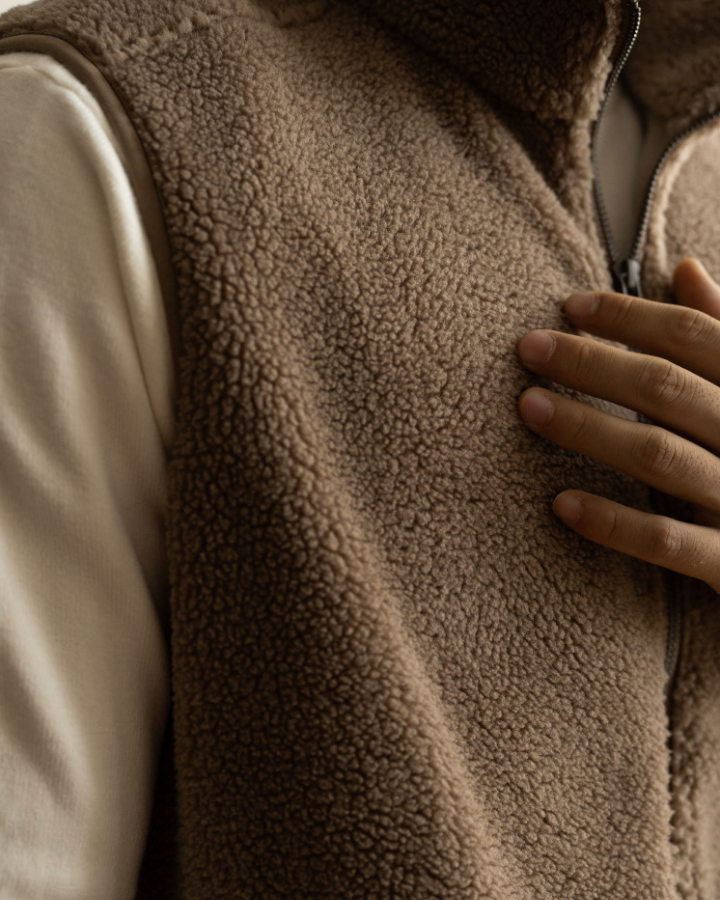 Gilet Uomo | Zip e Calore Senza Maniche