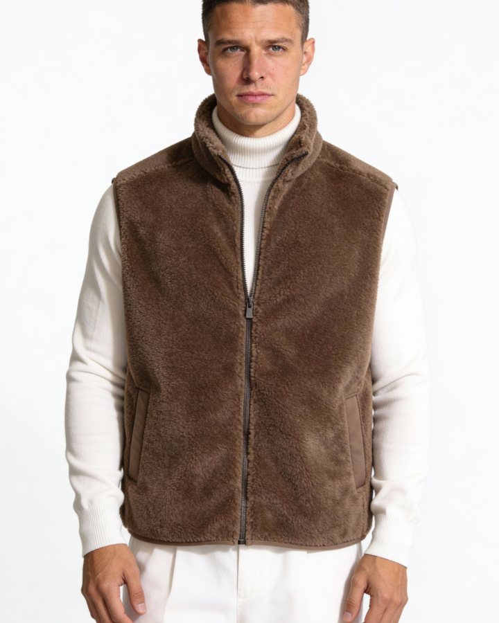 Gilet Uomo | Zip e Calore Senza Maniche