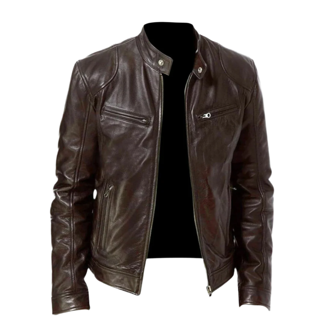Giubbotto Uomo | Taglio Biker & Tasche con Zip