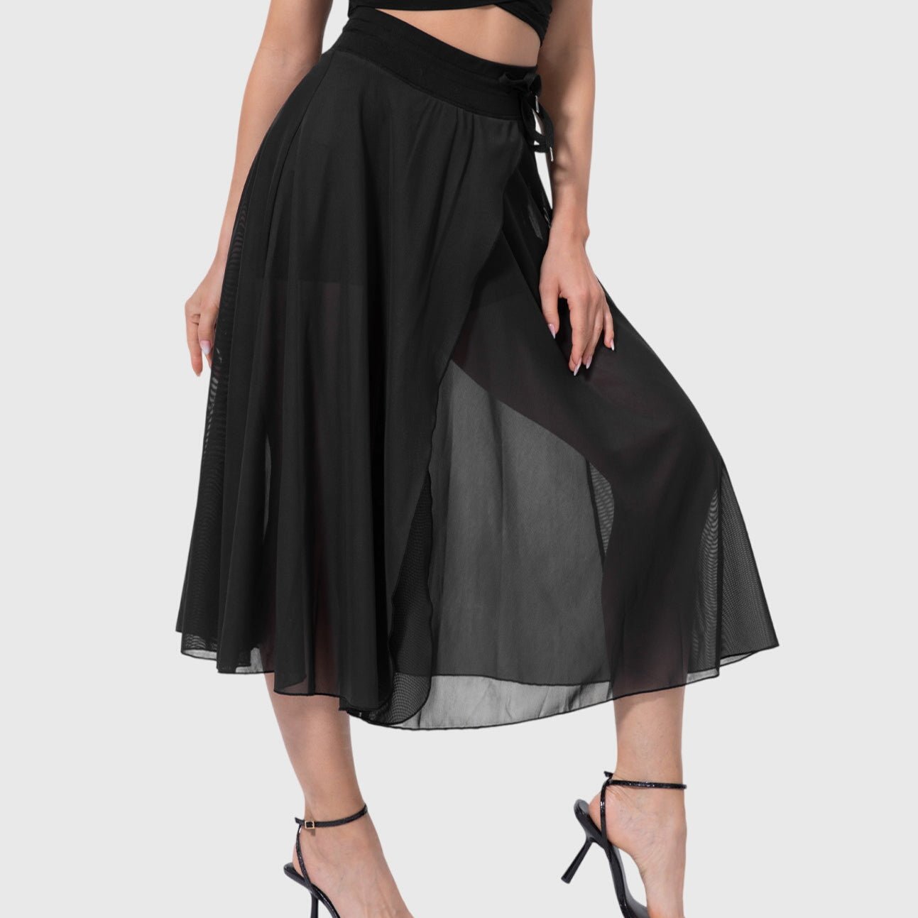 Gonna Donna 2 in 1 | Shorts Integrati & Gonna Fluida con Spacco