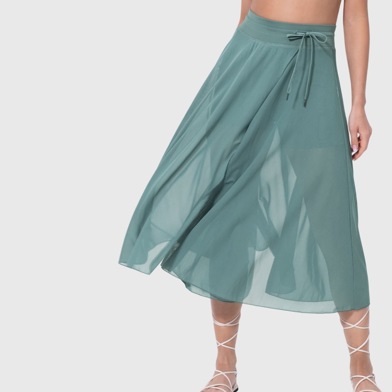 Gonna Donna 2 in 1 | Shorts Integrati & Gonna Fluida con Spacco