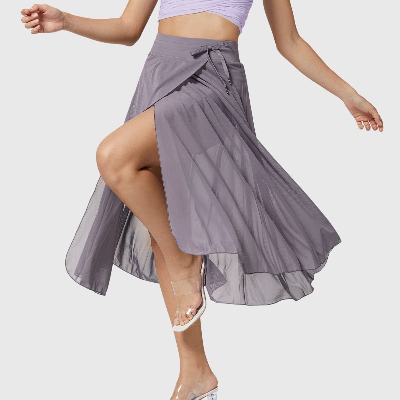 Gonna Donna 2 in 1 | Shorts Integrati & Gonna Fluida con Spacco