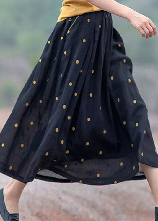 Gonna Estiva Donna | Lunga con Stampa Tropicale & Vita Elastica