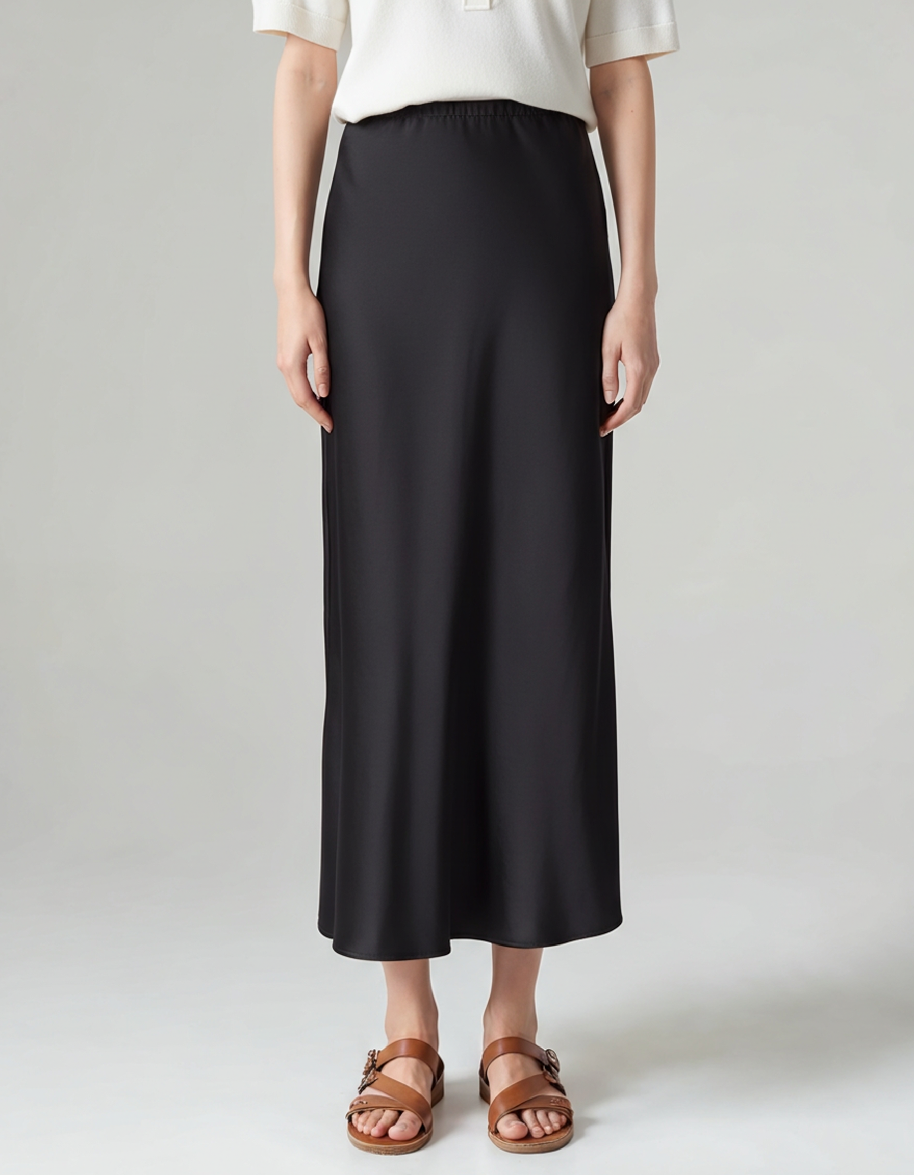 Gonna in seta Donna | Linea Fluida & Eleganza Minimal