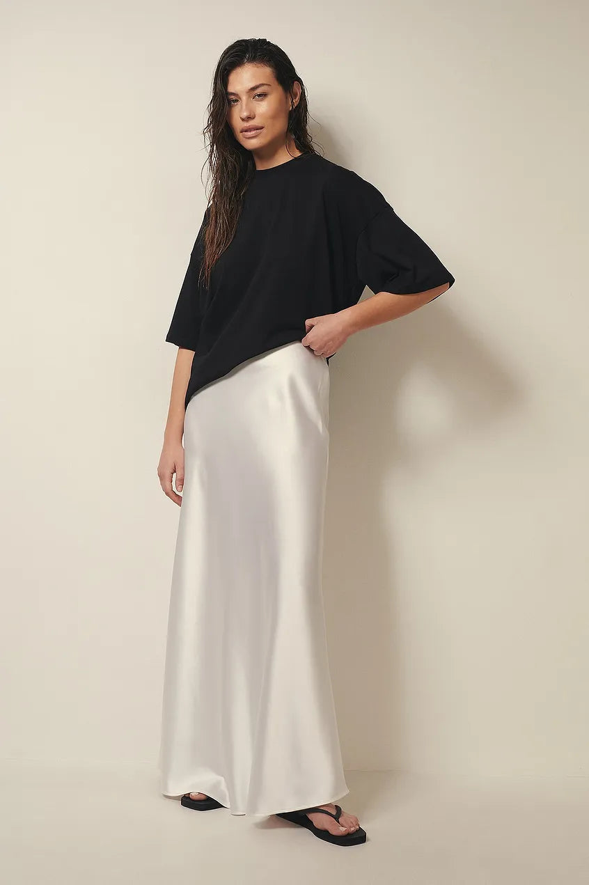 Gonna Midi a Vita Alta per Donne – Adatta per Occasioni Casual e Diverse 4