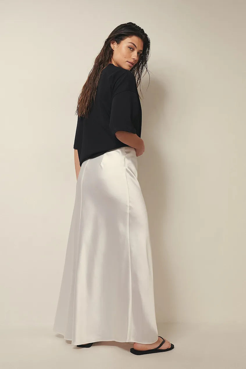 Gonna Midi a Vita Alta per Donne – Adatta per Occasioni Casual e Diverse 5
