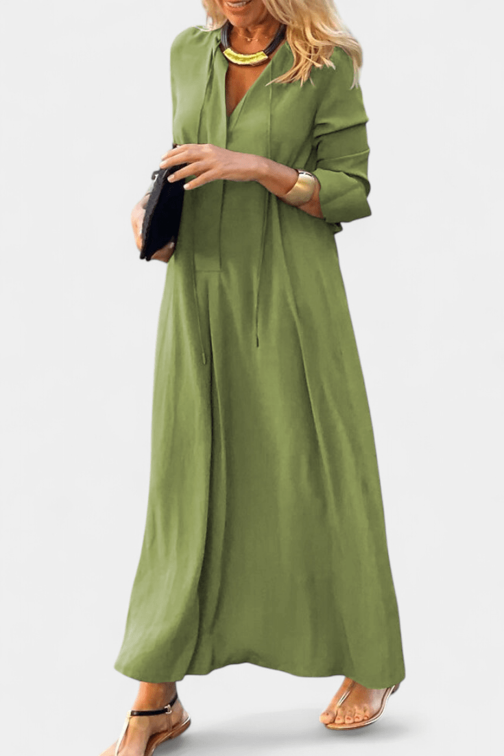 Helene | Abito con scollatura a V 2