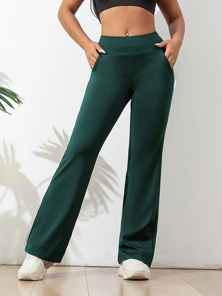 High-Waisted Yoga Pants for Women – Flexible &amp; Stylish-Caliboot