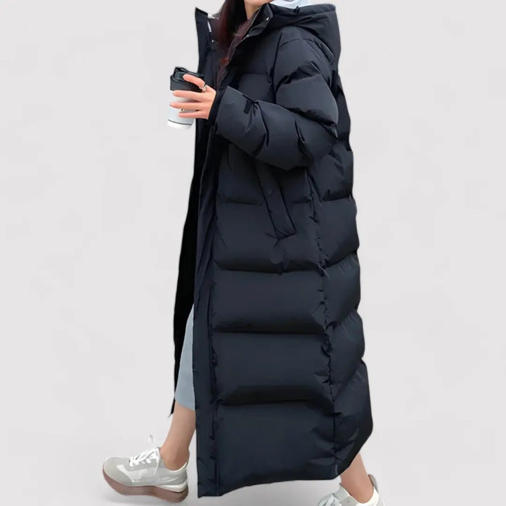 Hooded Puffer Parka Jacket for Women – Warm &amp; Weather-Resistant-Caliboot